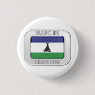 Made in Lesotho 3 Cm Round Badge