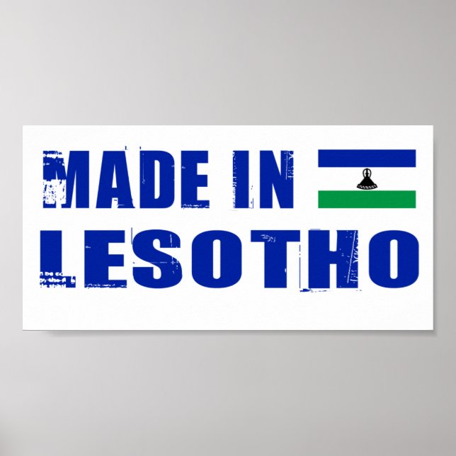 Made in Lesotho Poster (Front)