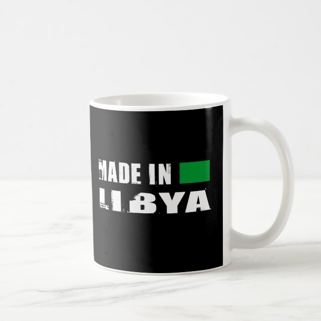 Made in Libya Coffee Mug (Right)