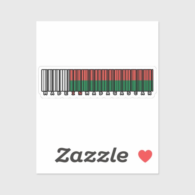 Made in Madagascar – Island Pride Sticker (Sheet)