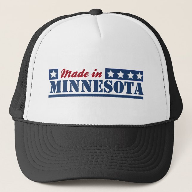 Made In Minnesota Trucker Hat (Front)