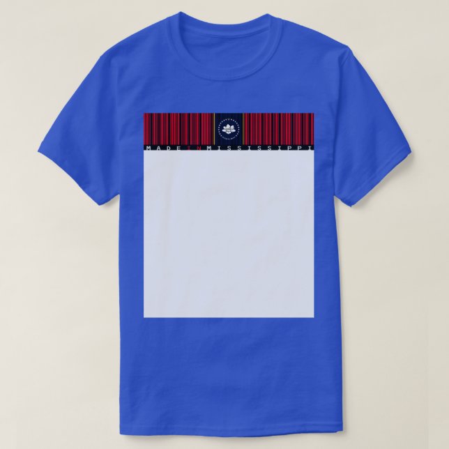 Made in Mississippi  1 T-Shirt (Design Front)