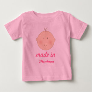 Made In Montana Baby or Toddler Tee Shirt
