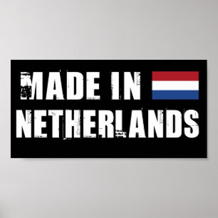 Made in Netherlands Poster