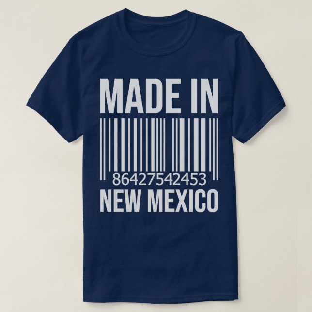 Made in New Mexico for Women T-Shirt (Design Front)
