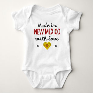Made in New Mexico with Love Baby Bodysuit