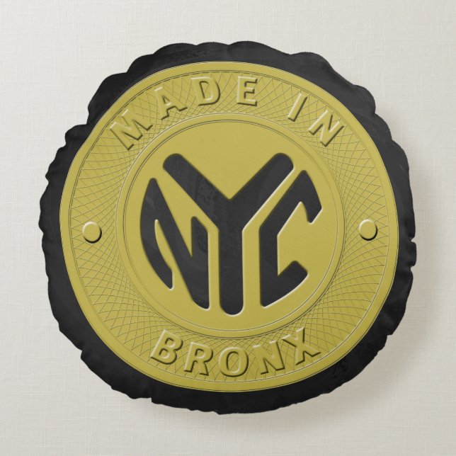 Made In New York Bronx Round Cushion (Front)