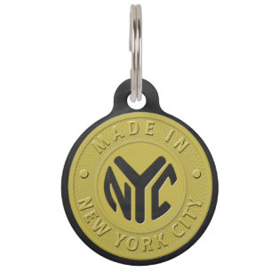 Made In New York Pet Tag