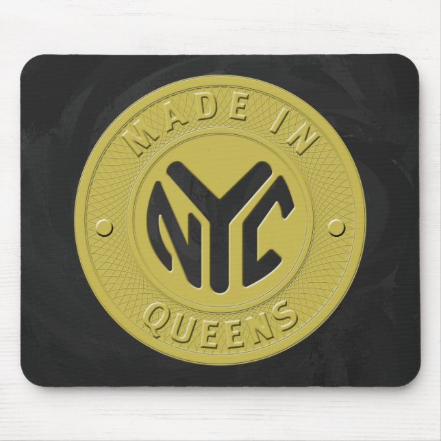 Made In New York Queens Mouse Pad (Front)