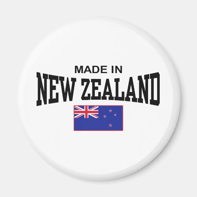 Made In New Zealand Magnet (Front)