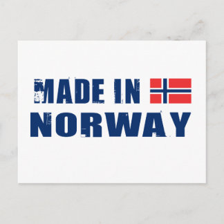 Made in Norway Postcard