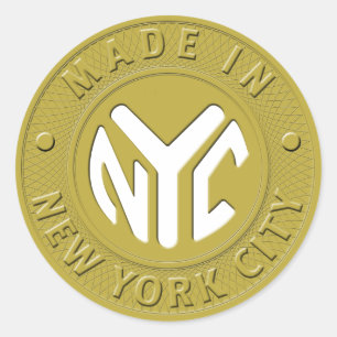 MADE IN NYC Stickers