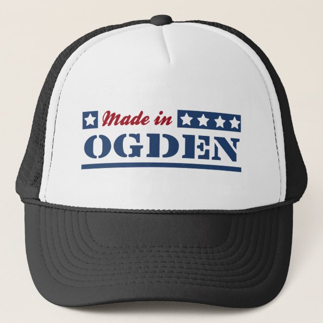 Made in Ogden Trucker Hat (Front)