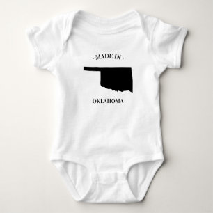 Made in Oklahoma OK Baby Bodysuit