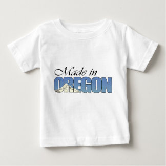 Made in Oregon ... Unique Baby Shower Gifts Baby T-Shirt