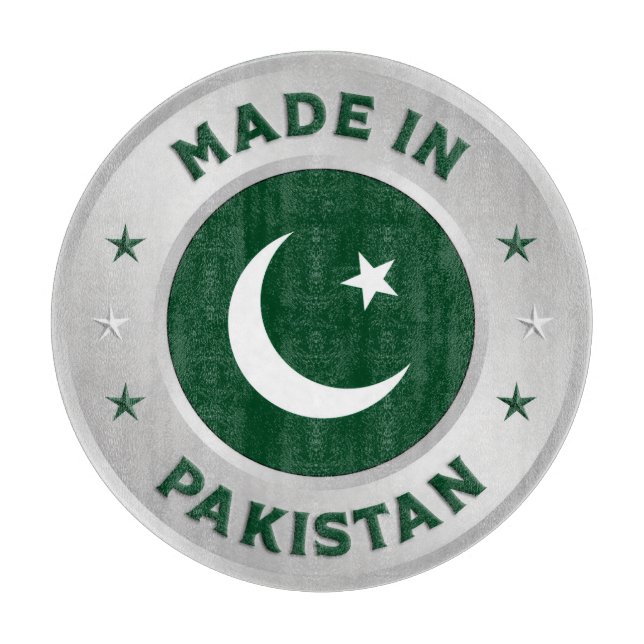 Made In Pakistan Cutting Board (Front)