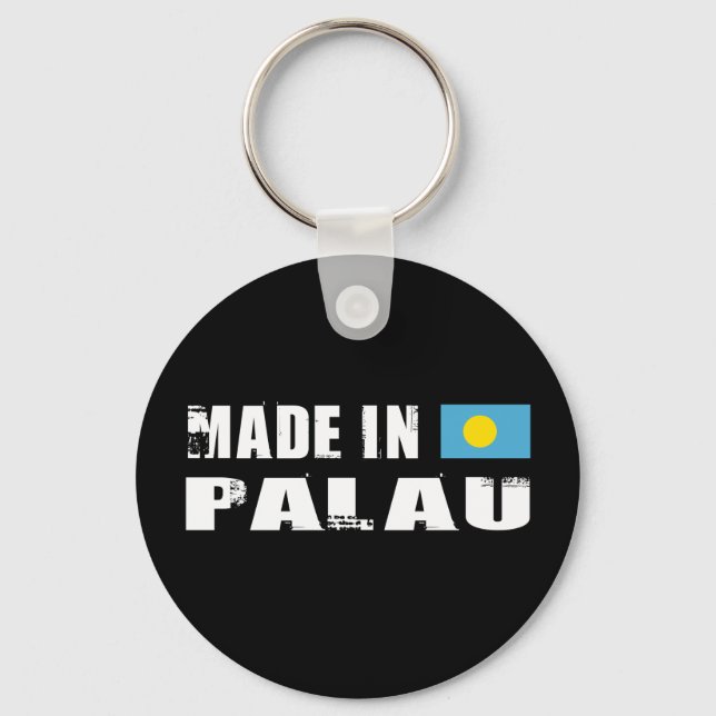 Made in Palau Key Ring (Front)