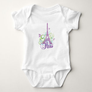 Made in Paris (Eiffel Tower) Baby Bodysuit