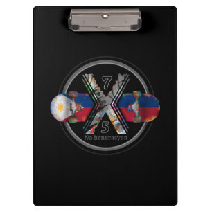 Made in Philippines 1975 Clipboard