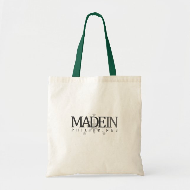 Made In Philippines Tote Bag (Front)