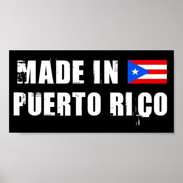 Made in Puerto Rico Poster (Front)