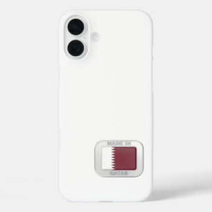 Made in Qatar iPhone 16 Plus Case