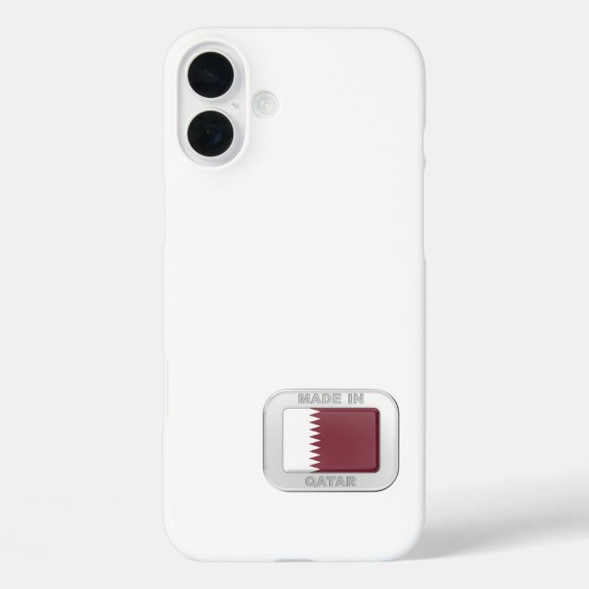 Made in Qatar Case-Mate iPhone Case (Back)