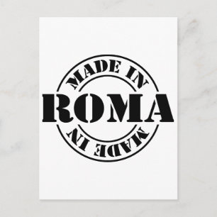 Made in Roma Postcard
