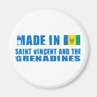 Made in Saint Vincent and The Grenadines Magnet