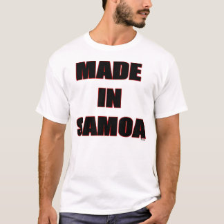 Made in Samoa (Red Rim) T-Shirt