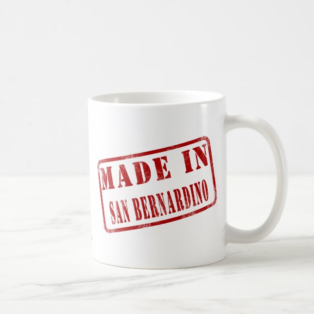 Made in San Bernardino Coffee Mug (Right)