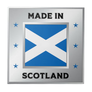Made In Scotland Ceramic Tile