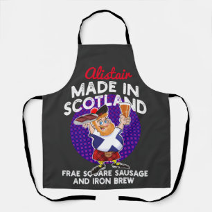 MADE IN SCOTLAND frae Square Sausage and Iron Brew Apron
