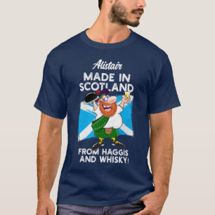 Made in Scotland from Haggis and Whisky T-Shirt