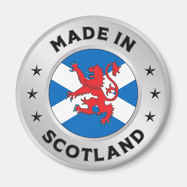 Made In Scotland Magnet (Front)