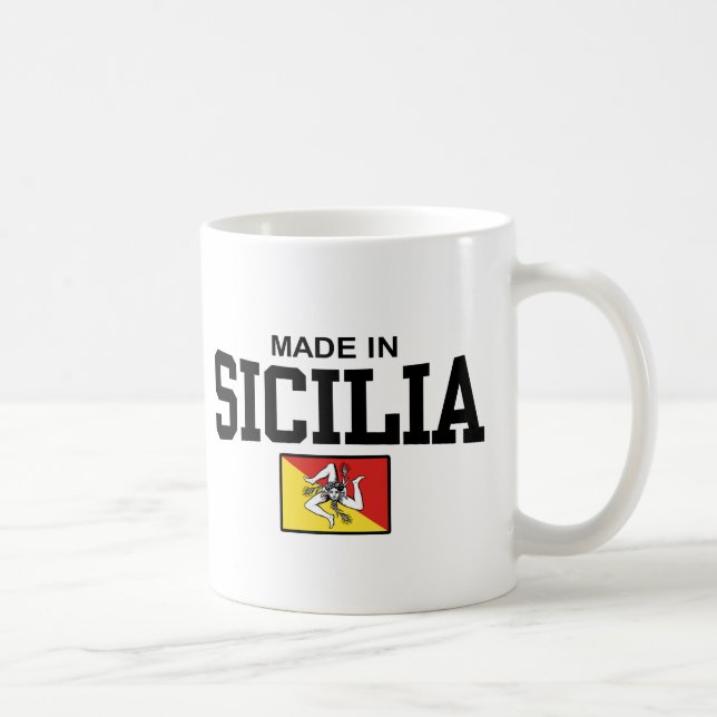 Made in Sicilia Coffee Mug (Right)