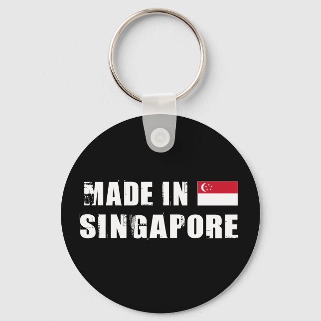 Made in Singapore Key Ring (Front)