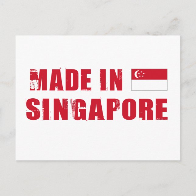 Made in Singapore Postcard (Front)