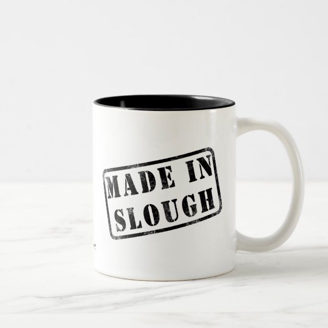Made in Slough Two-Tone Coffee Mug (Right)