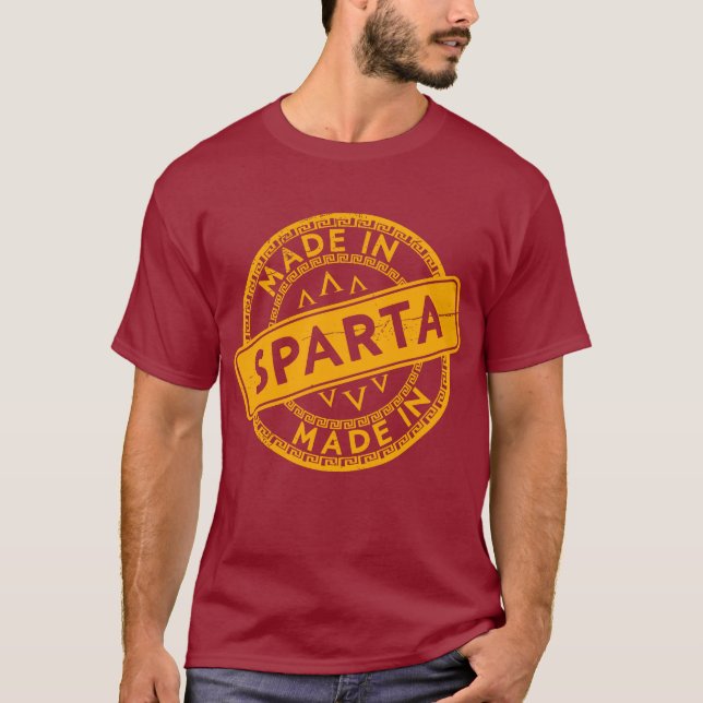 Made in Sparta Mono T-Shirt (Front)