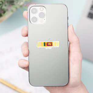 Made in Sri Lanka Barcode Flag Design