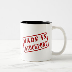 Made in Stockport Two-Tone Coffee Mug