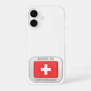 Made in Switzerland iPhone 16 Case