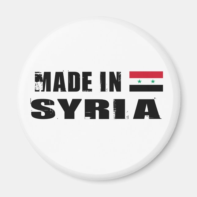 Made in Syria Magnet (Front)