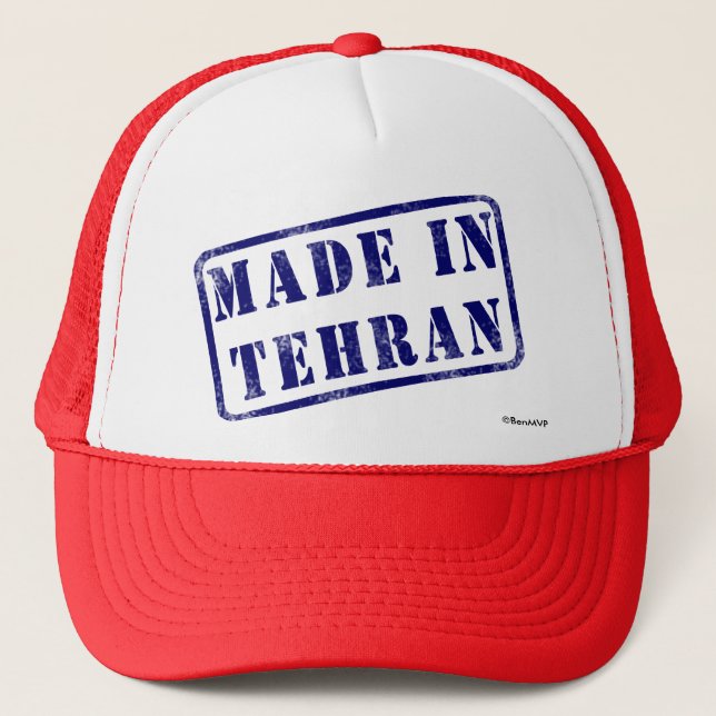 Made in Tehran Trucker Hat (Front)