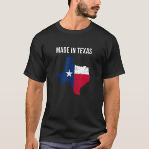 Made In Texas State Flag T-Shirt