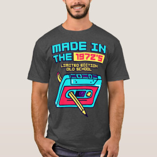 Made in the 1972s Retro Cassette Tape T-Shirt