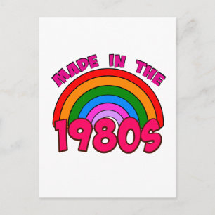 Made in the 1980s postcard