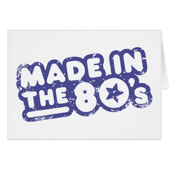 Made In The 80's (Front Horizontal)