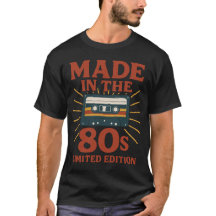 Made in the 80s limited edition cassette design